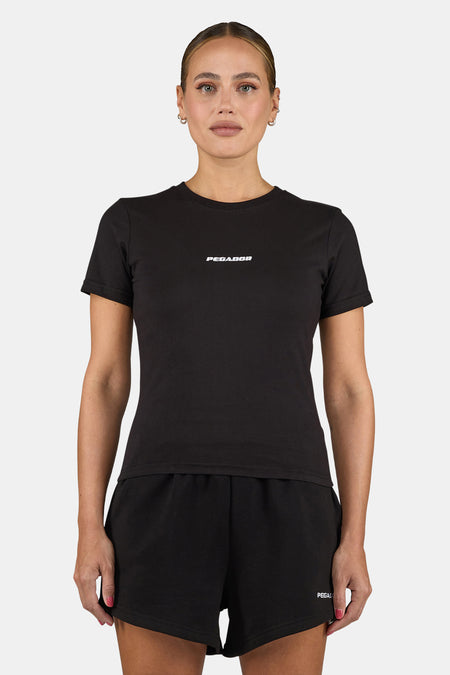 Yona Slim Tee Washed Black