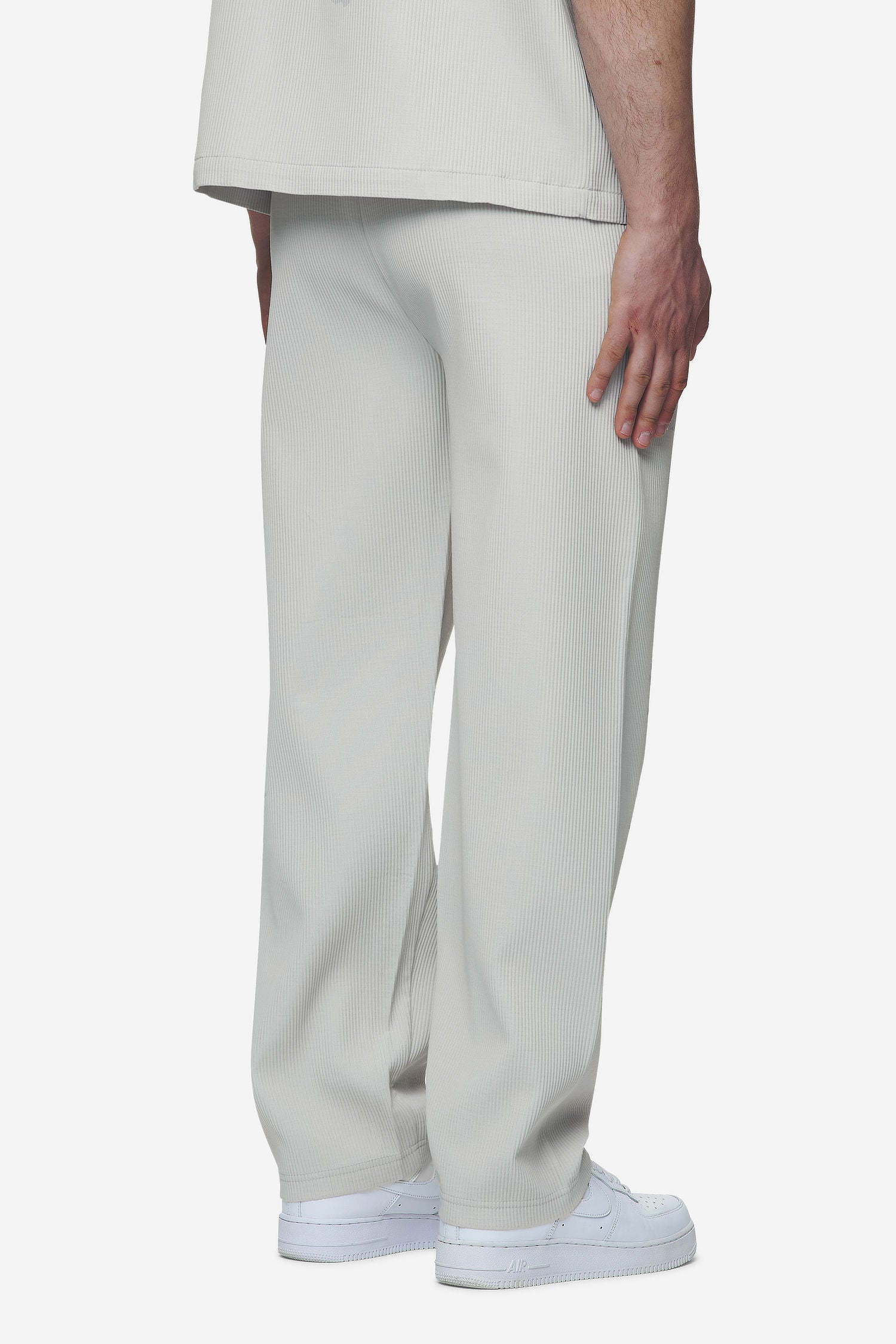 Pegador Troy Plissee Pants Pearl Grey Gegenansicht aus der Next Wave Kollektion für Herren