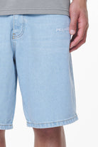 Pegador Earl Jeans Shorts Washed Light Blue Detailshot aus der Last Minute Kollektion für Herren