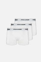 Pegador Ango Boxershorts 3 Pack White White Hauptansicht aus der PEGADOR® Kollektion für Herren und Damen