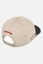 Pegador Carlo Baseball Cap Desert Sand Black Seitenansicht aus der Never Too Late Kollektion für Herren