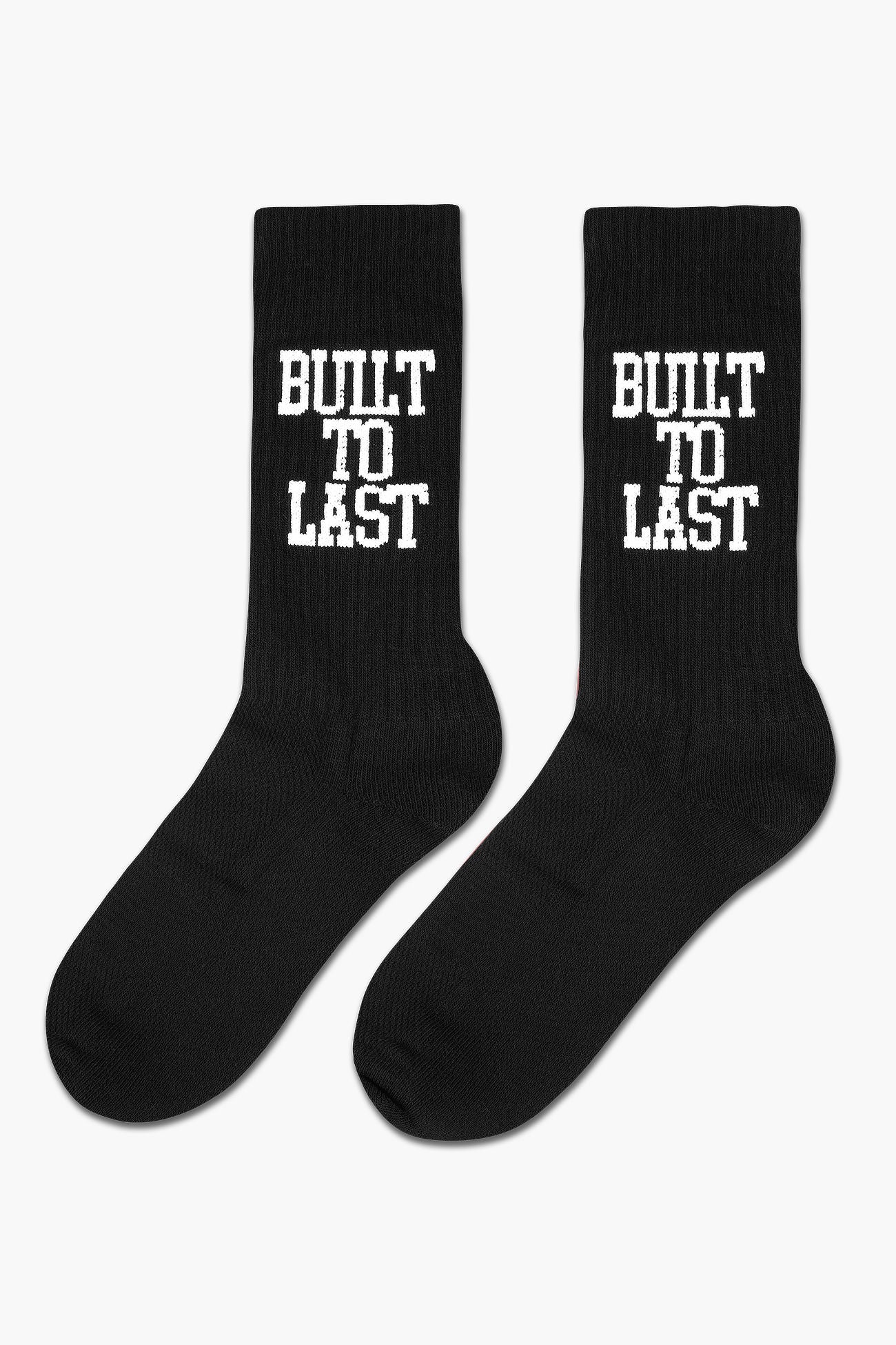 Pegador Cerez Socks Black White Ganzkörper Bild aus der Built to Last Kollektion für Herren