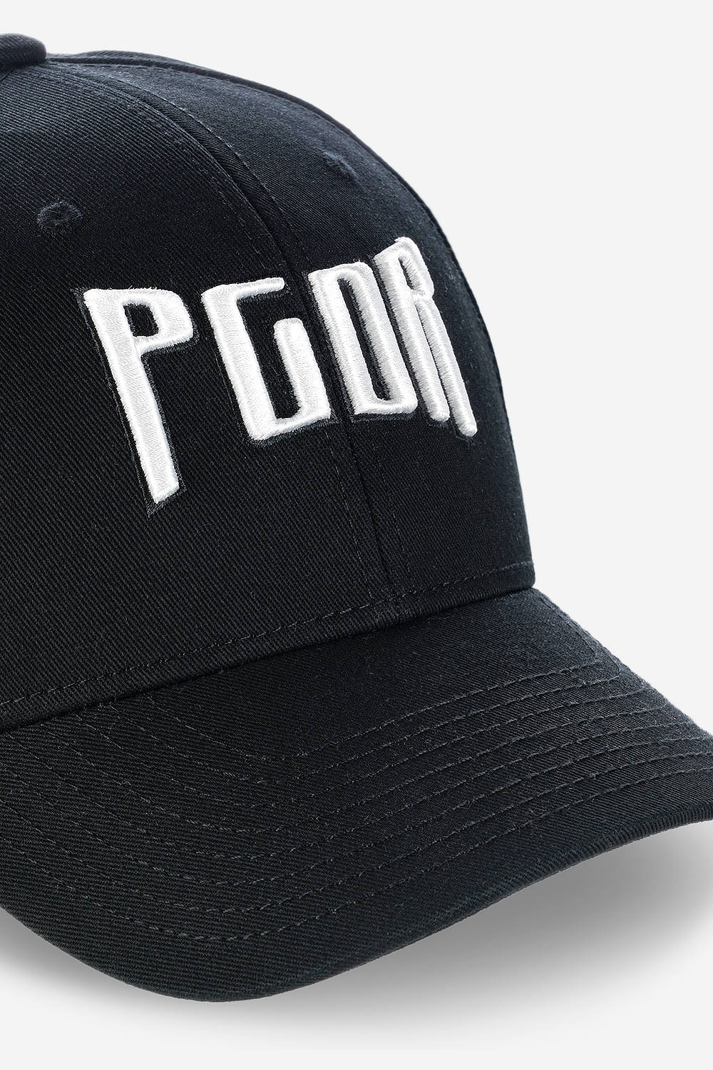 Pegador Crystal Cap Black Detailshot aus der Next Wave Kollektion für Herren