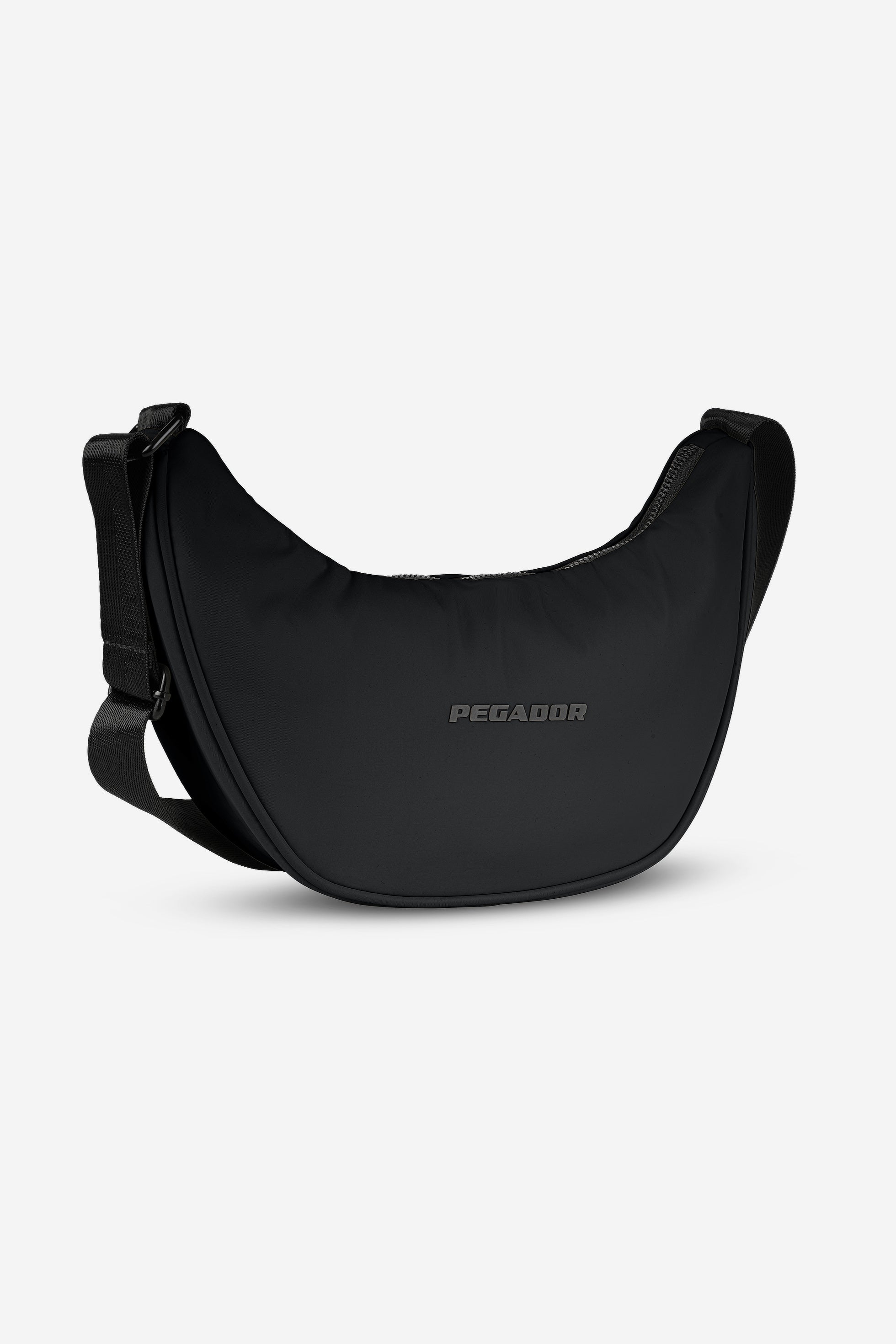 Pegador Sycamore Logo Nylon Shoulder Bag Black Hauptansicht aus der Next Wave Kollektion für Herren