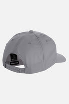 Pegador Logo Crushed Nylon Cap Cool Grey Seitenansicht aus der Never Too Late Kollektion für Herren