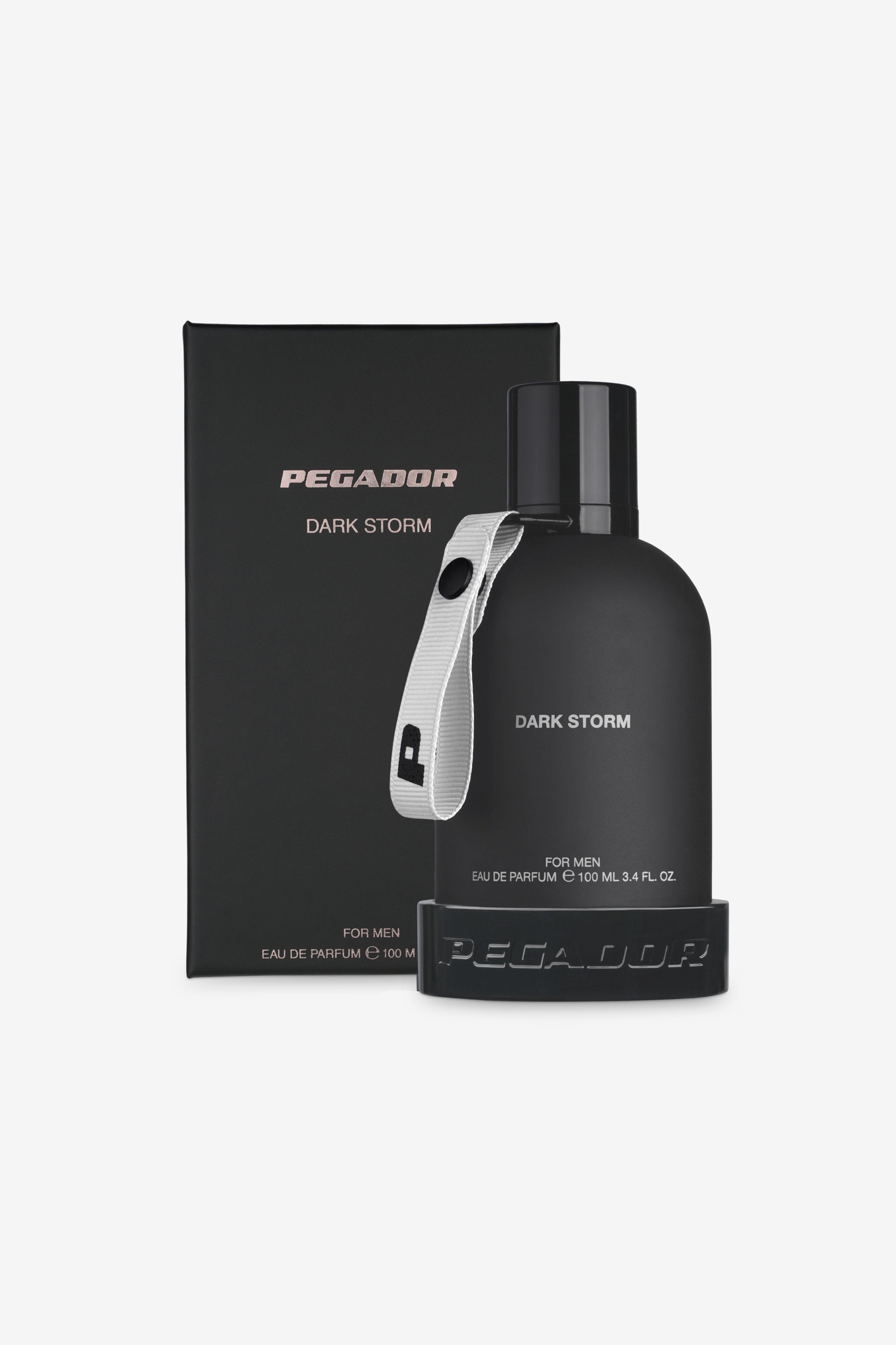 Pegador Dark Storm Eau de Parfum - 100ml Seitenansicht aus der PEGADOR® Kollektion für Herren und Damen