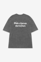 Pegador Gulati Oversized Tee Vintage Grey Detailshot aus der High summer Kollektion für Herren