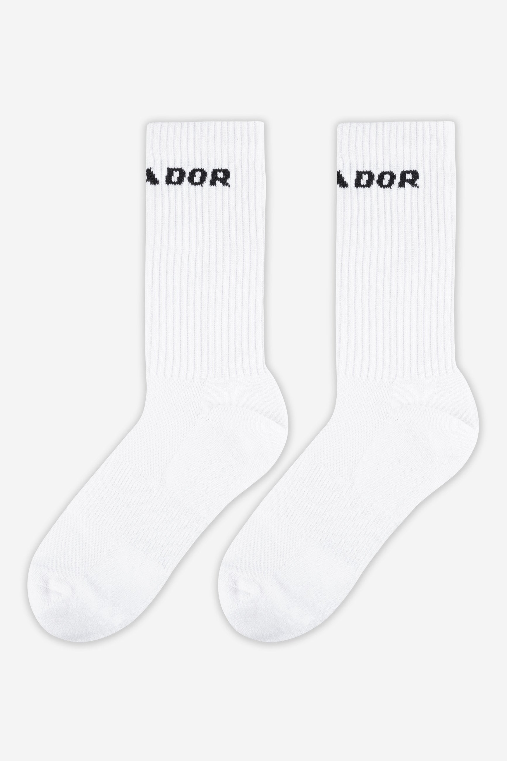 Pegador Logo Socks White Black Ganzkörper Bild aus der PEGADOR® Kollektion für Herren und Damen