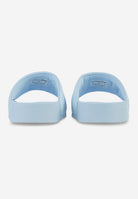 Pegador Logo Slide Baby Blue White Detailshot aus der Next Wave Kollektion für Herren