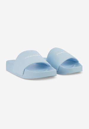 Pegador Logo Slide Baby Blue White Hauptansicht aus der Next Wave Kollektion für Herren