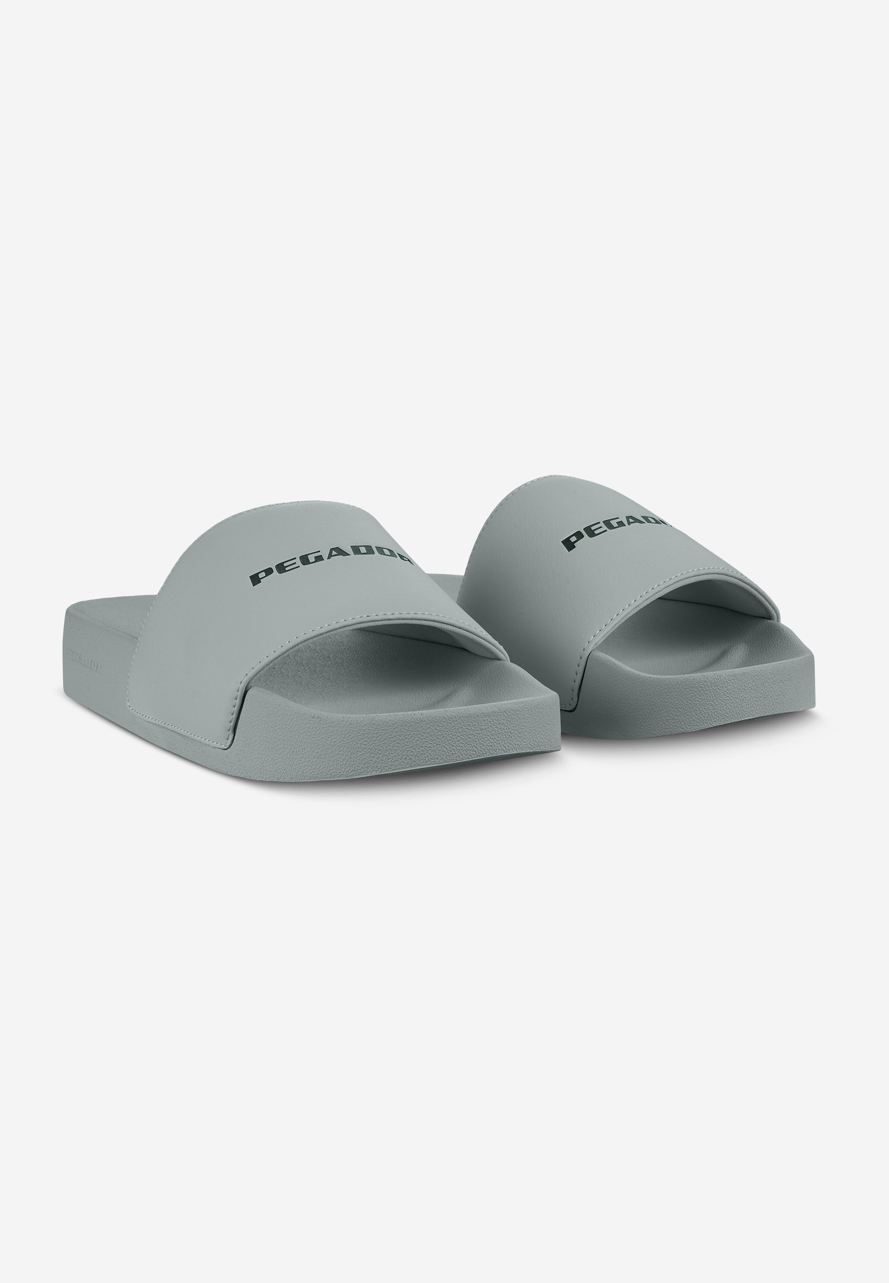 Pegador Logo Slide Grey Black Hauptansicht aus der Next Wave Kollektion für Herren