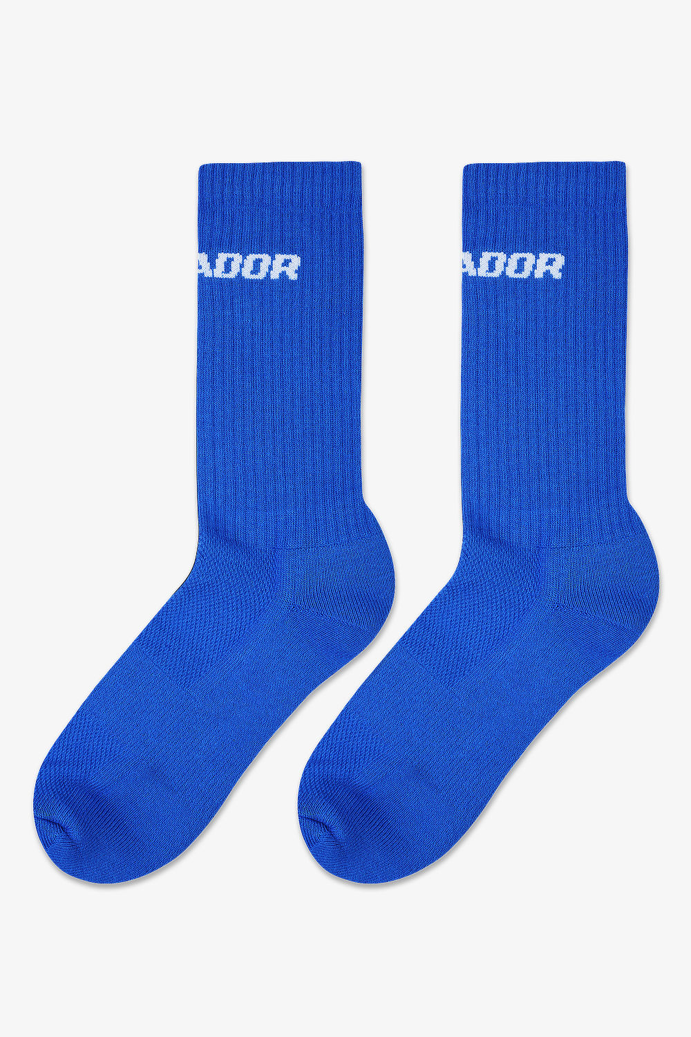 Pegador Logo Socks Deep Blue White Ganzkörper Bild aus der PEGADOR® Kollektion für Herren und Damen