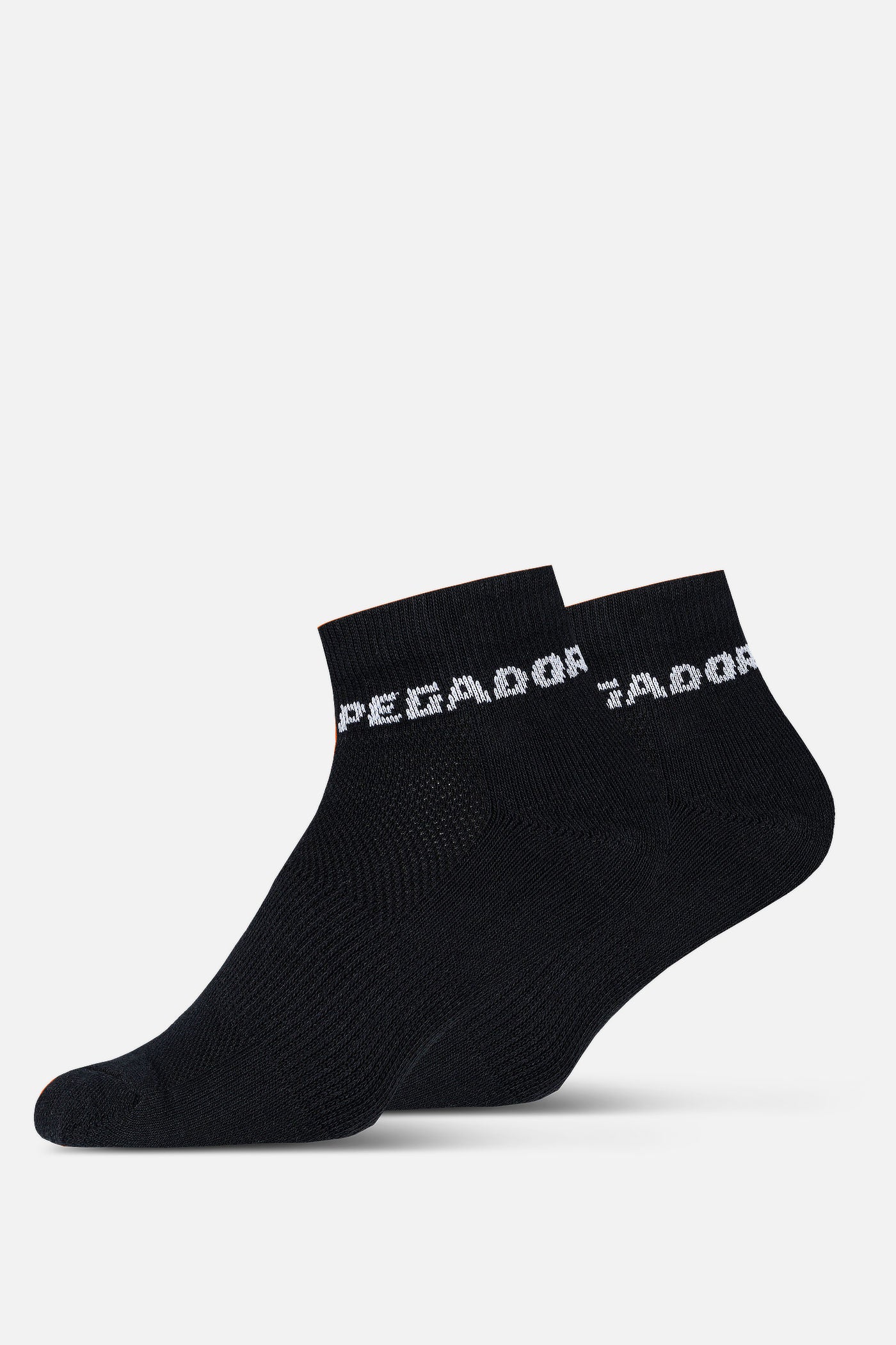 Pegador Logo Socks Low Black White Ganzkörper Bild aus der PEGADOR® Kollektion für Herren und Damen