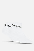 Pegador Logo Socks Low White Black Hauptansicht aus der PEGADOR® Kollektion für Herren und Damen