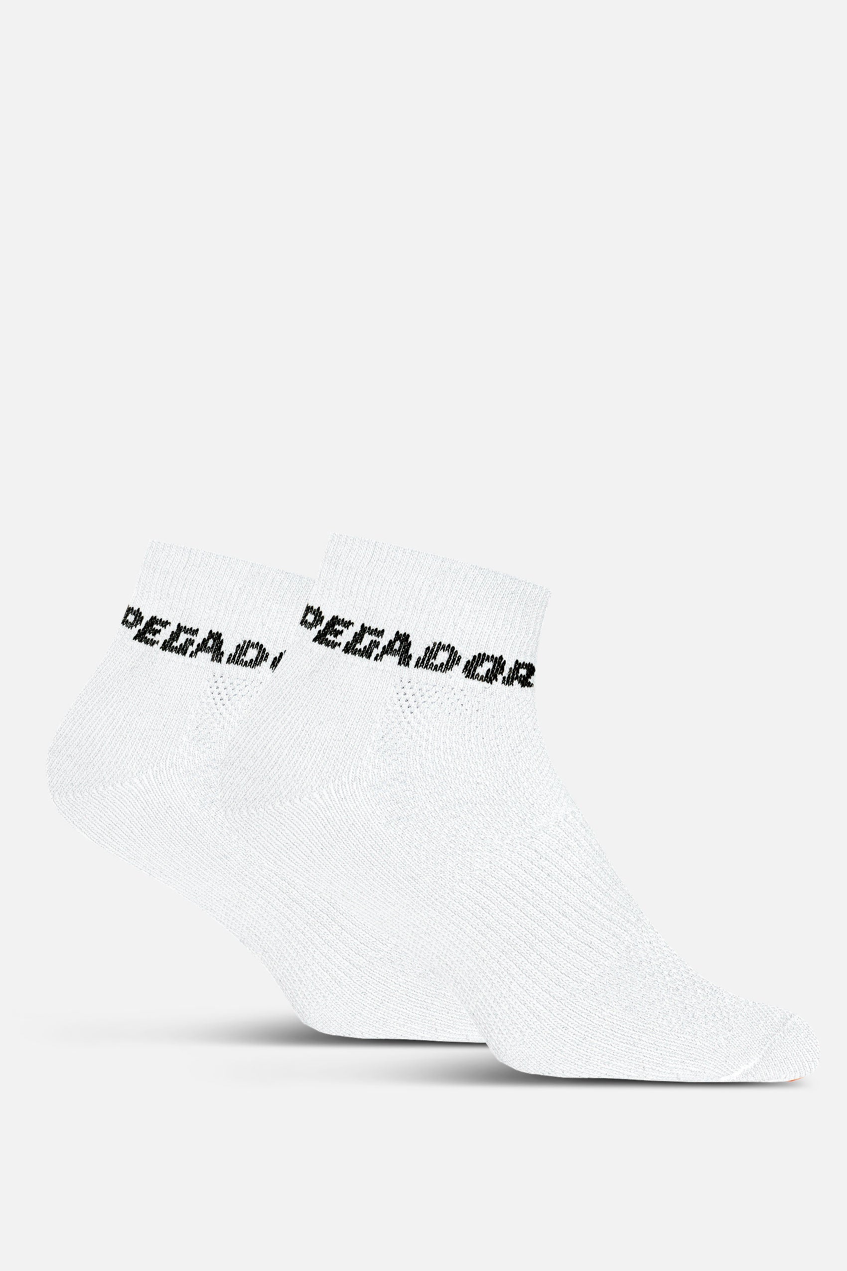 Pegador Logo Socks Low White Black Hauptansicht aus der PEGADOR® Kollektion für Herren und Damen