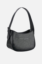 Pegador Mona Logo Faux Leather Handbag Black Hauptansicht aus der Never Too Late Kollektion für DaHerren