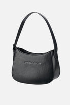 Pegador Mona Logo Faux Leather Handbag Black Gegenansicht aus der Never Too Late Kollektion für DaHerren