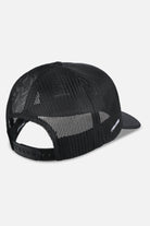 Pegador Narson Trucker Cap Black Cool Grey Seitenansicht aus der Never Too Late Kollektion für Herren