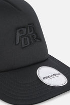 Pegador Narson Trucker Cap Black Cool Grey Gegenansicht aus der Never Too Late Kollektion für Herren