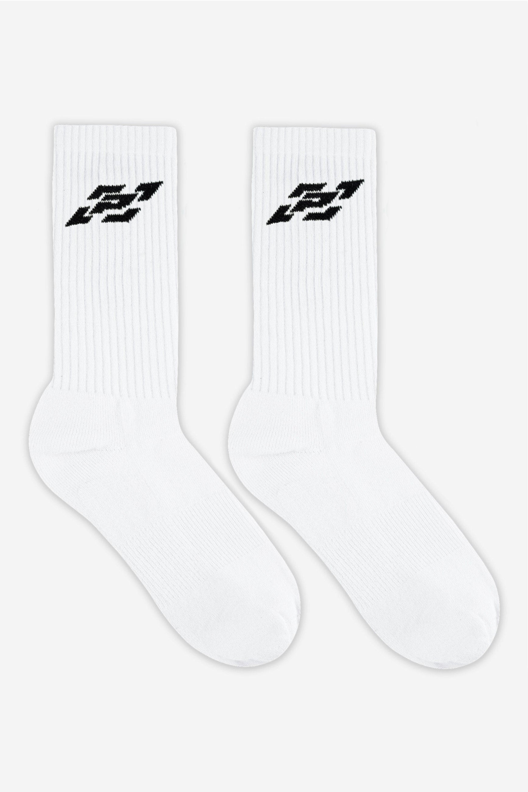 Pegador Naigo Socks White Black Hauptansicht aus der Most Alive Kollektion für Herren