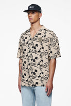 Pegador Massey Summer Shirt Espresso Seitenansicht aus der Finer Things Kollektion für Herren