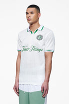 Pegador Timmis Trikot Unbleached Seitenansicht aus der Finer Things Kollektion für Herren