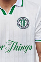 Pegador Timmis Trikot Unbleached Detailshot aus der Finer Things Kollektion für Herren