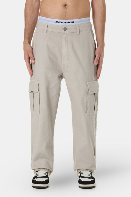 Waymir Cargo Pants Light Grey