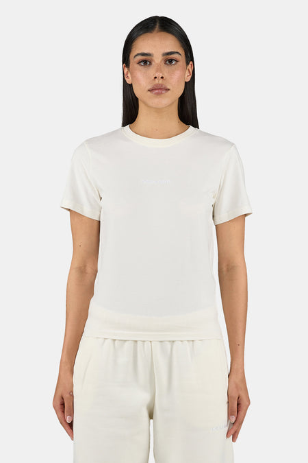 Yona Slim Tee Washed Unbleached