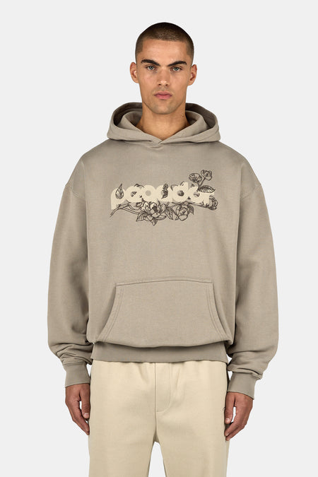 Gordes Oversized Hoodie Washed Flint Grey