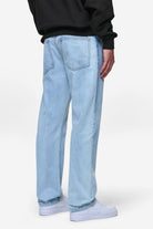 Pegador Baures Straight Jeans Washed Light Blue Gegenansicht aus der PEGADOR® Jeans Kollektion für Herren