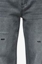 Pegador Barrow Wide Baggy Jeans Washed Anthracite Detailshot aus der Most Alive Kollektion für Herren