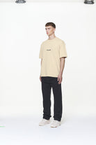 Pegador Colne Logo Oversized Tee Vintage Washed Kingdom Beige Gum Gegenansicht aus der Built to Last Kollektion für Herren