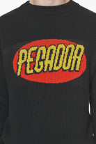 Pegador Winser Knit Sweater Onyx Black Detailshot aus der Built to Last Kollektion für Herren