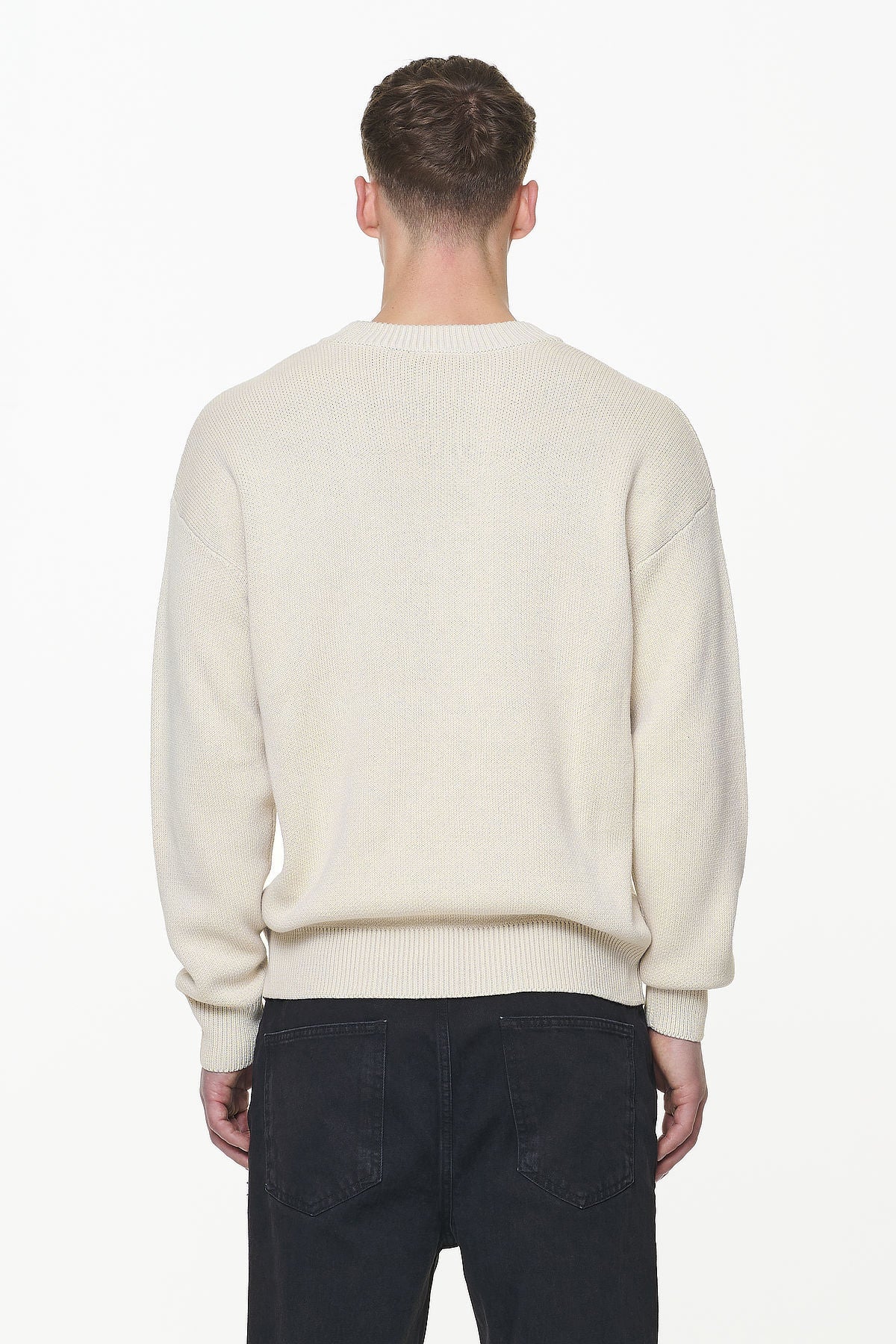 Pegador Spear Knit Sweater Kingdom Beige Gegenansicht aus der Built to Last Kollektion für Herren