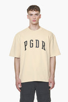 Pegador Layton Oversized Tee Vintage Washed Kingdom Beige Hauptansicht aus der Built to Last Kollektion für Herren