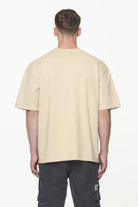 Pegador Layton Oversized Tee Vintage Washed Kingdom Beige Gegenansicht aus der Built to Last Kollektion für Herren