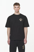 Pegador Smith Oversized Tee Vintage Washed Onyx Black Seitenansicht aus der Built to Last Kollektion für Herren