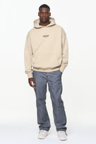 Pegador Mouncy Oversized Hoodie Vintage Washed Kingdom Beige Ganzkörper Bild aus der Built to Last Kollektion für Herren