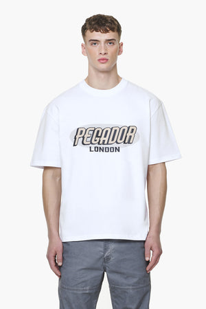 Pegador County Oversized Tee White Hauptansicht aus der Built to Last Kollektion für Herren