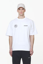 Pegador Dike Oversized Tee White Seitenansicht aus der Built to Last Kollektion für Herren