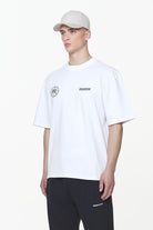 Pegador Dike Oversized Tee White Gegenansicht aus der Built to Last Kollektion für Herren