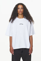 Pegador Thames Heavy Oversized Tee White Hauptansicht aus der Built to Last Kollektion für DaHerren