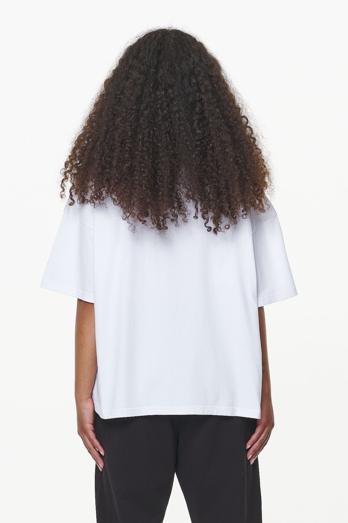 Pegador Thames Heavy Oversized Tee White Gegenansicht aus der Built to Last Kollektion für DaHerren