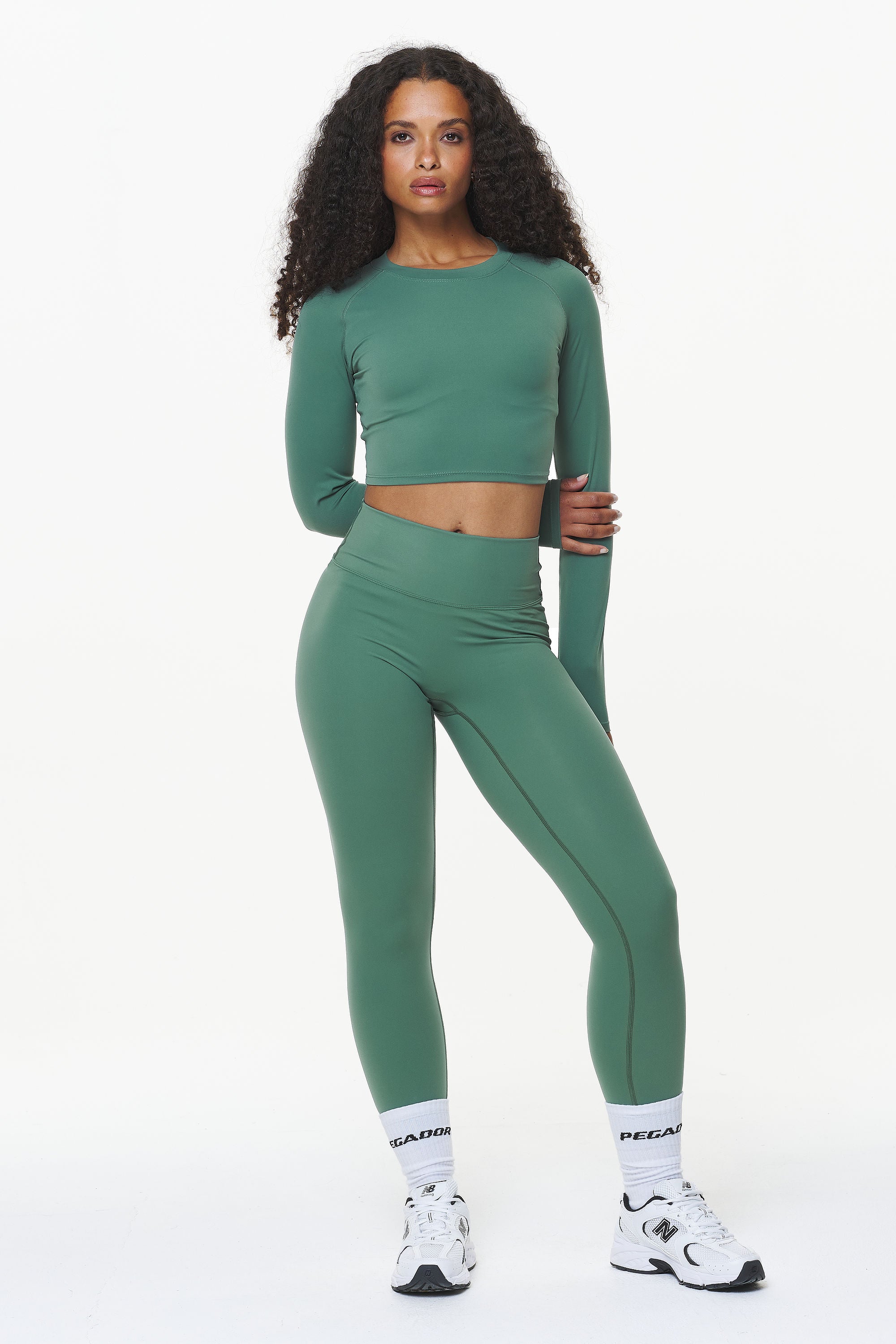 Pegador Bailey Leggings Garden Green Ganzkörper Bild aus der Built to Last Kollektion für DaHerren