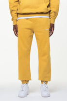 Pegador Logo Heavy Sweat Jogger Vintage Washed Mustard Hauptansicht aus der Built to Last Kollektion für Herren