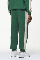 Pegador Aytoun Heavy Sweat Pants Vintage Washed British Green Gegenansicht aus der Built to Last Kollektion für Herren