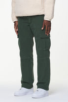 Pegador Tayls Cargo Pants British Green Seitenansicht aus der Built to Last Kollektion für Herren