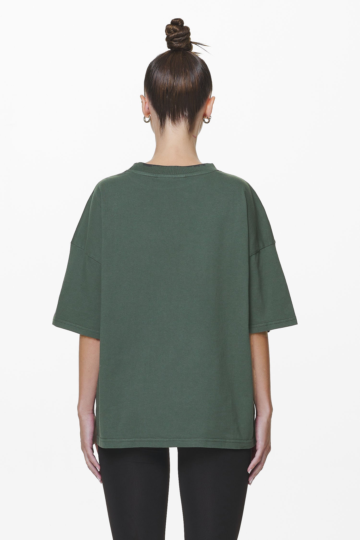 Pegador Bel Air Heavy Oversized Tee Washed Sage Green Gum Gegenansicht aus der Do not Disturb Kollektion für DaHerren