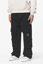 Pegador Bantam Wide Cargo Pants Black Gegenansicht aus der Do not Disturb Kollektion für Herren